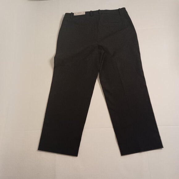 Chico’s Women’s Black Bi-Stretch Straight Crop Pants Size 10 NWT - Picture 15 of 16